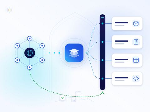 رسم توضيحي: أنظمة تخطيط الموارد والمحاسبة وجداول البيانات والبرمجيات الخاصة تتصل عبر طبقة الواجهات البرمجية والموصلات بمركز Invoice And Tax، الذي يتبادل الفواتير الإلكترونية عبر شبكة Peppol ويعيد الحالة إلى الأنظمة المصدر.